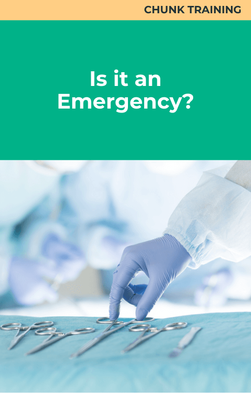 Is it an Emergency?