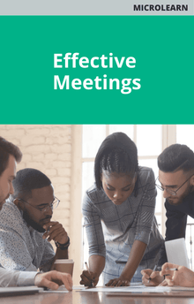Microlearn Effective Meetings Course