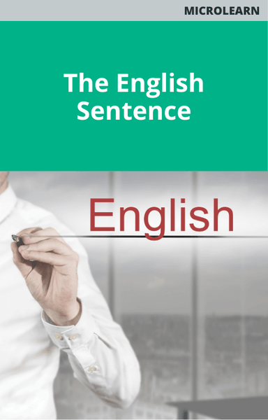 The English Sentence