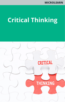 Microlearn Critical Thinking Course