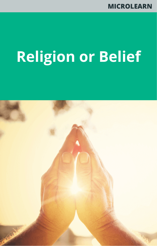 Religion or Belief